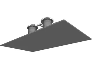 Silos Complex 3D Model preview