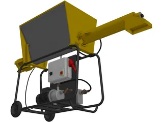 Turbomix Constructions Equipment 3D Model preview