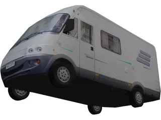 Mini-Bus 3D Model preview