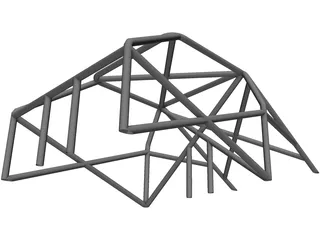 Roll Cage 3D Model preview