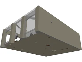 Mi Pancito Bakery 3D Model preview