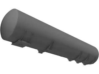 Gas Tank 3D Model preview