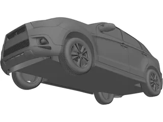 Mitsubishi ASX 3D Model preview
