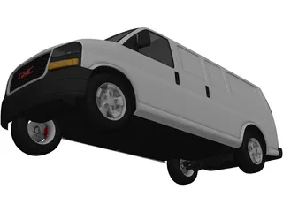 GMC Savana 3D Model preview