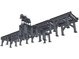 Tilting Tape 3D Model preview