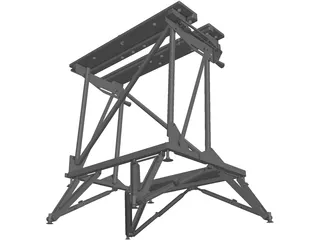 Black and Decker Workbench 3D Model preview
