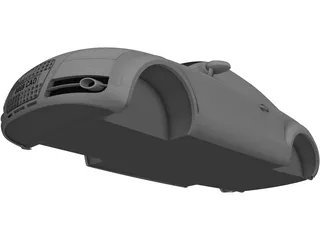 Audi TT Body 3D Model preview
