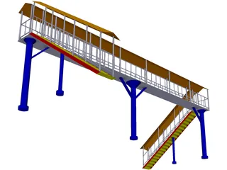 Passer Bridge 3D Model preview