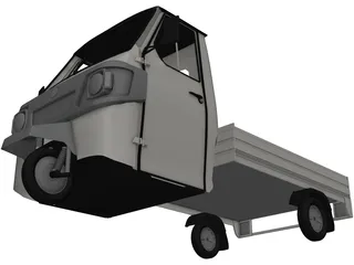 Piaggi Classic 3D Model preview