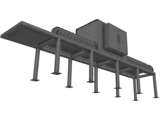 Conveyor 3D Model preview