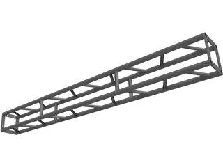 Truss V 3D Model preview