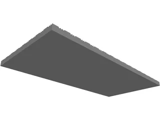 Foam Acoustic Panel 3D Model preview