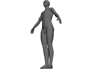 Man 3D Model preview