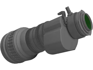 Canon J20ax8B 8-160mm Broadcast Lens 3D Model preview