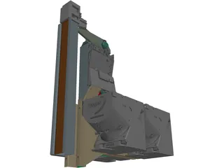 Coin Acceptor 3D Model preview
