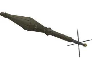 RPG7 3D Model preview