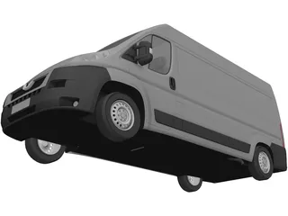 Peugeot Boxer 3D Model preview