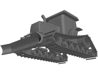 Gilbert Snowgroomer 3D Model preview