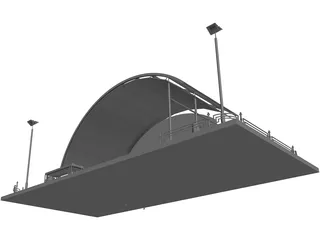 Building Compound 3D Model preview