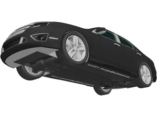 Ford Fusion Sport (2010) 3D Model preview