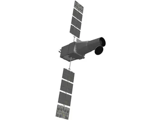 COROT Satellite 3D Model preview
