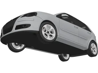 Volkswagen Polo 3D Model preview