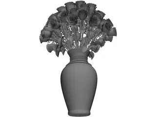 Flowers 3D Model preview