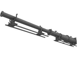 Ram Gun 3D Model preview