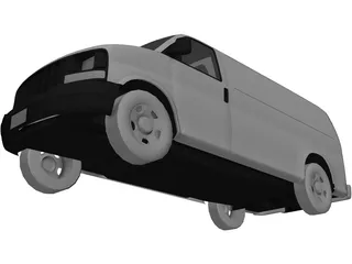 GMC Savana 3D Model preview