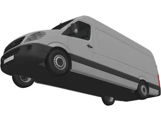 Mercedes-Benz Sprinter 311 CDI (2011) 3D Model preview