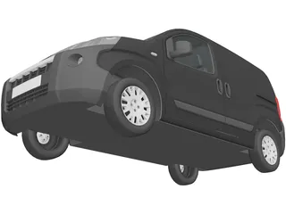 Peugeot Bipper (2010) 3D Model preview