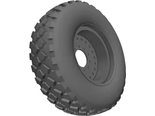 Tire 3D Model preview