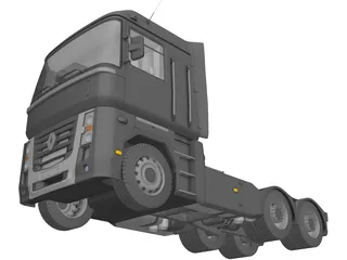 Renault Magnum 480 3D Model preview