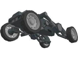 A1-K59 Military Vehicle 3D Model preview