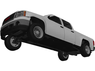 GMC Sierra (2010) 3D Model preview