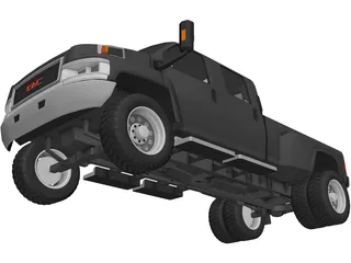 GMC Topkick 3D Model preview