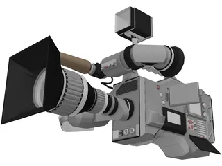 Camera 3D Model preview