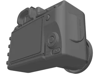 Sony Alpha 300 Camera 3D Model preview