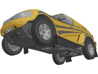 Bowler Nemesis (Dakar 2007) 3D Model preview