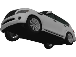 Infiniti QX56 (2011) 3D Model preview