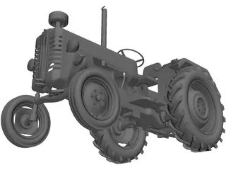 Mc Cormik D326 Tractor 3D Model preview