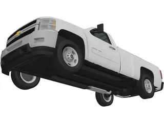 Chevrolet Silverado (2011) 3D Model preview