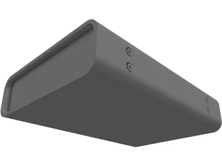 Takachi UC Universal Aluminium Extrusion Case 3D Model preview