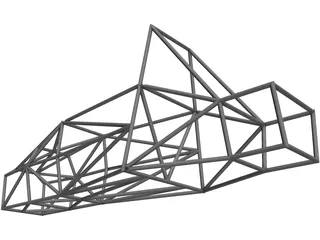 FSAE Frame 3D Model preview