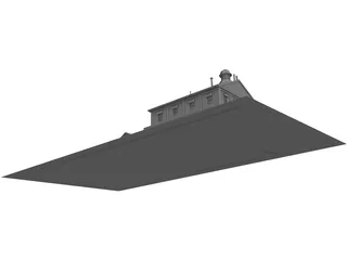 Great Northern Brewery Building 3D Model preview
