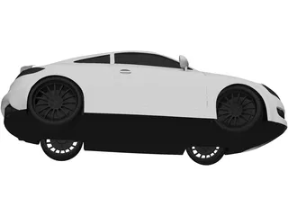Audi TT 3D Model preview