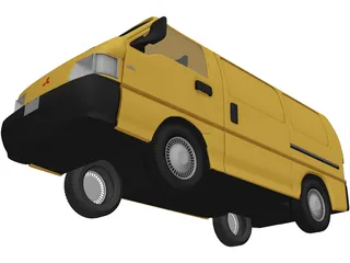Mitsubishi L300 (1997) 3D Model preview