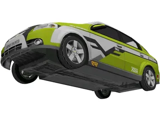 Chevrolet Aveo (2010) 3D Model preview