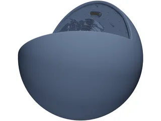 Animal Cell Structure 3D Model preview