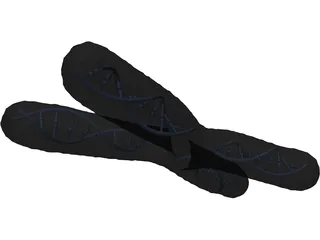 Human Chromosome 3D Model preview